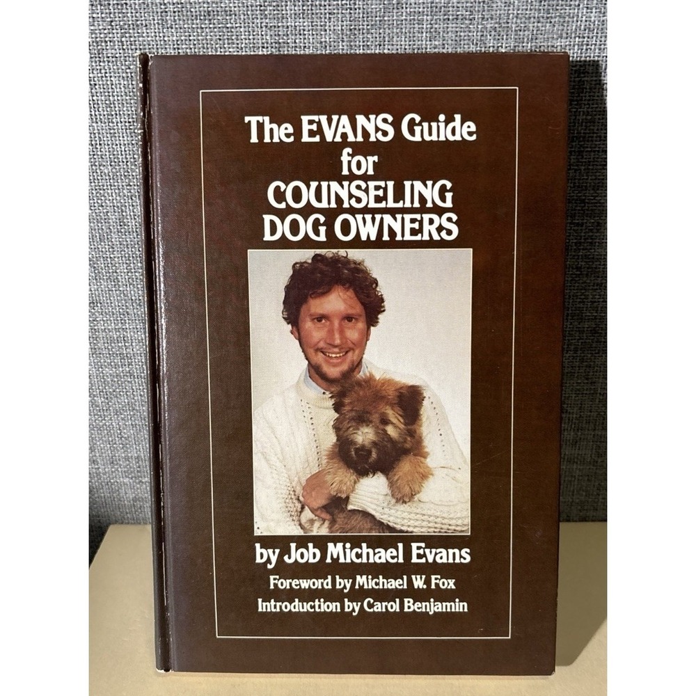 The Evans Guide for Counseling Dog Owners by Evans Hardback Book The Fast Free